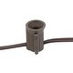 preview thumbnail 4 of 12, 100 Foot G40 Outdoor Globe Patio String Lights - Set of 125 G40 Globe Bulbs