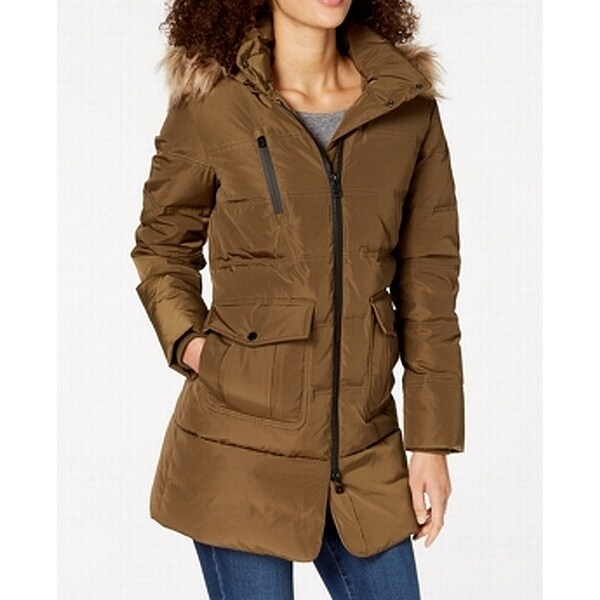 andrew marc astoria faux fur parka