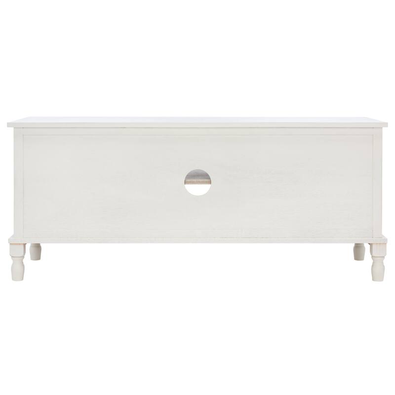 SAFAVIEH Ashlea 2 Door 1 Shelf Media Stand - 47" W x 16" D x 20" H - 47Wx16Dx20H