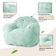 preview thumbnail 8 of 6, 39/51" High-Density Foam Bean Bag Sofa Chair with Armrests