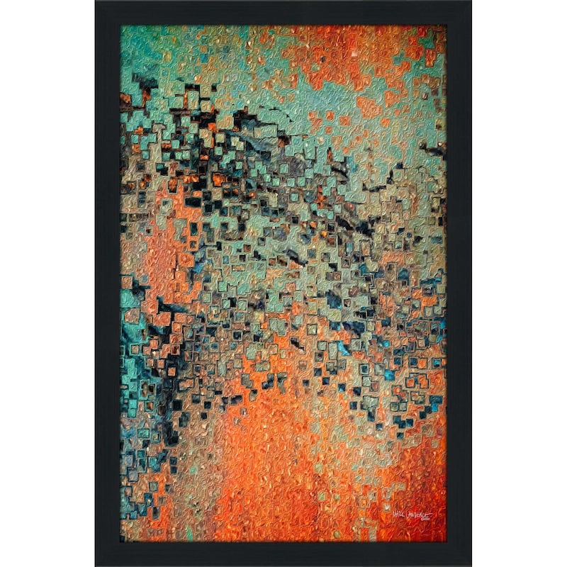"Luke 11 9 Discover Jesus" by Mark Lawrence Print on Acrylic