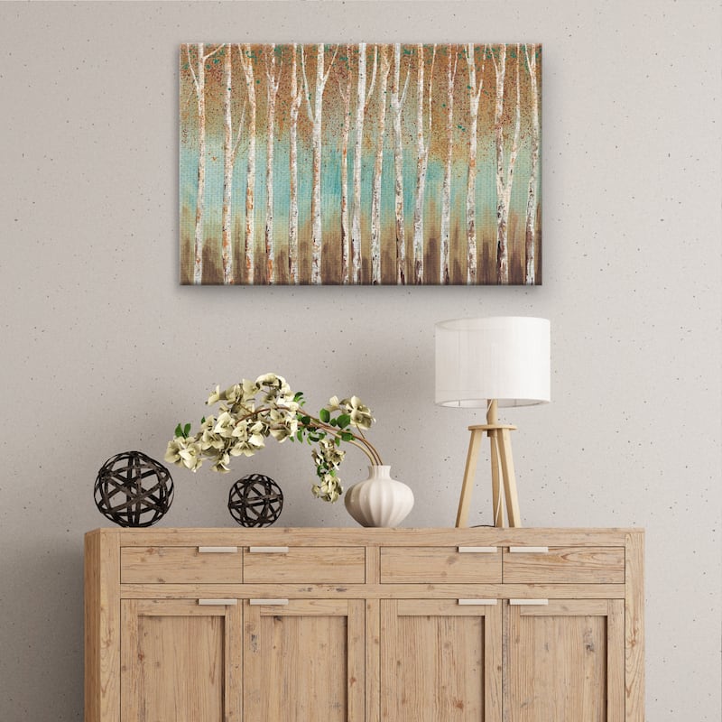 Birch Trees by Willowbrook Fine Art Canvas Art Print