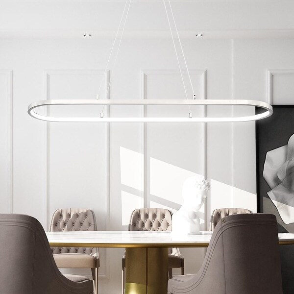 Oval led pendant light sale