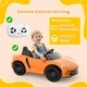 preview thumbnail 1 of 27, Ride on Car for Kids 12V Licensed McLaren Battery Powered Sports Car Orange