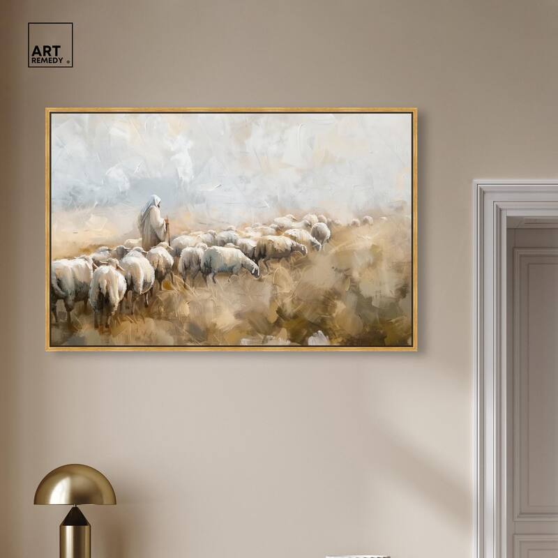 Holy Earth Canvas by Art Remedy