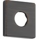 preview thumbnail 12 of 15, Delta Square Shower Arm Flange Venetian Bronze