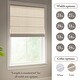preview thumbnail 11 of 12, Madison Park Galen Matte Cordless Roman Blind Galen Matte fabric - 27" x 64"