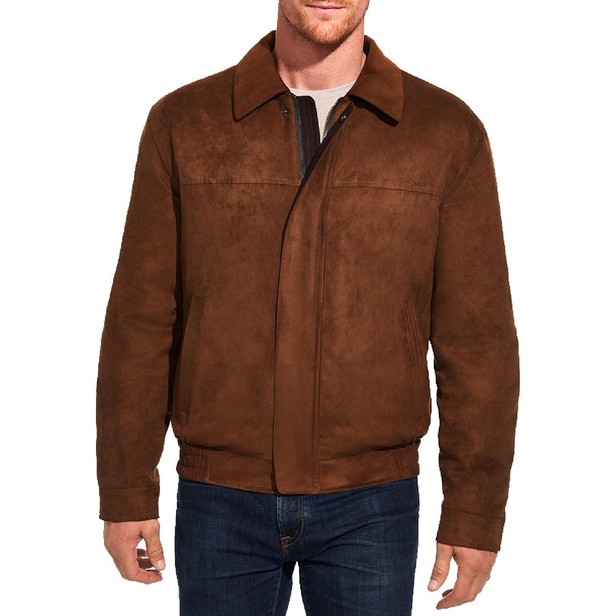 weatherproof suede jacket