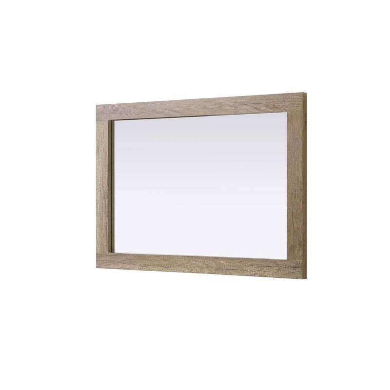 Solene Wooden Rectangle Mirror