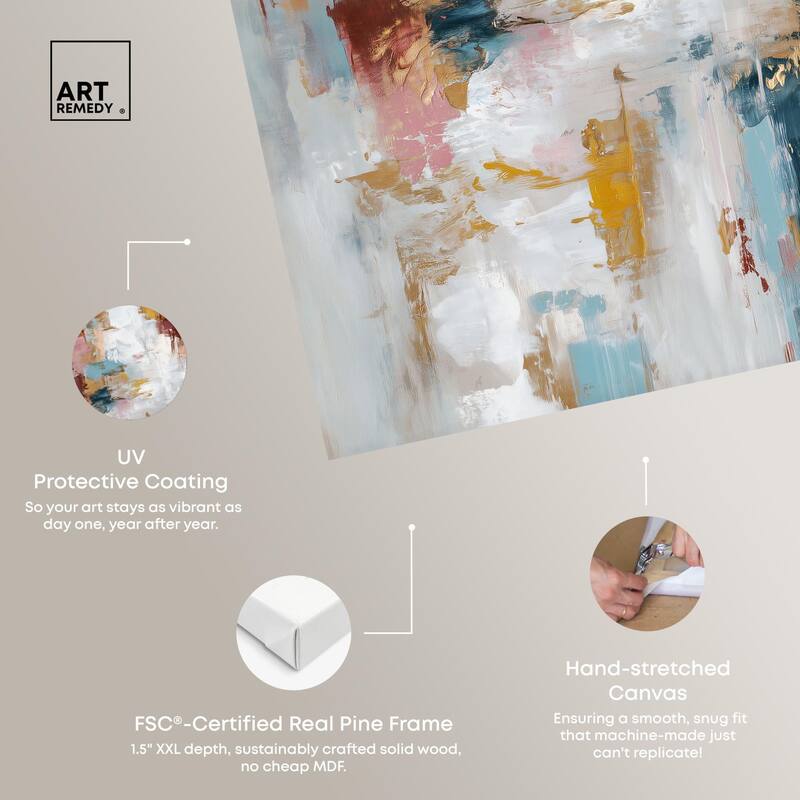 Warmth and cool II Canvas by Art Remedy, Gallery Wrapped