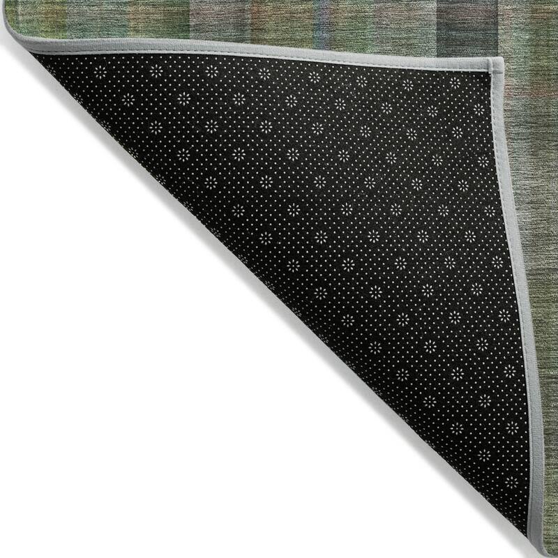 Jafi Plaid Weather Resistant Blended Style Outdoor Rug