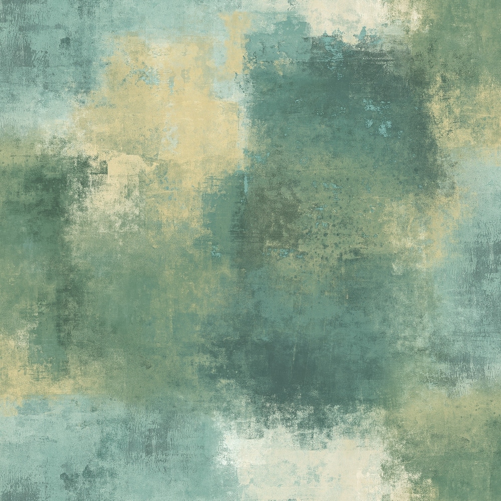 Seabrook Designs Cyprus Abstract Faux Unpasted Wallpaper