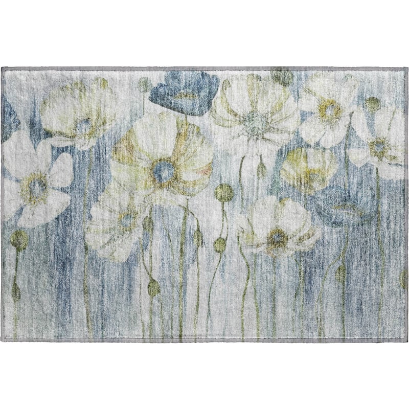 Premium Washable Super Soft Modern Floral Mayfield Rug