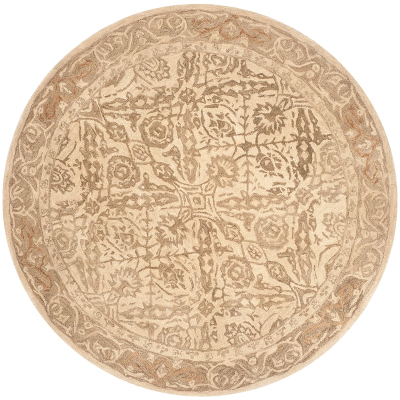 SAFAVIEH Handmade Anatolia Doro Traditional Oriental Hand-spun Wool Rug