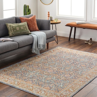 Livabliss Aliya Traditional Indoor/ Outdoor Area Rug