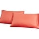 preview thumbnail 30 of 30, Superior Cotton Blend 1200 Thread Count Solid Pillowcases, Set of 2