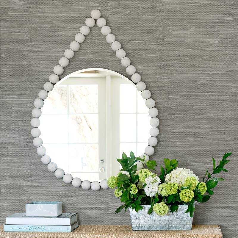 Capitola, Tibetan Grasscloth Peel & Stick Wallpaper