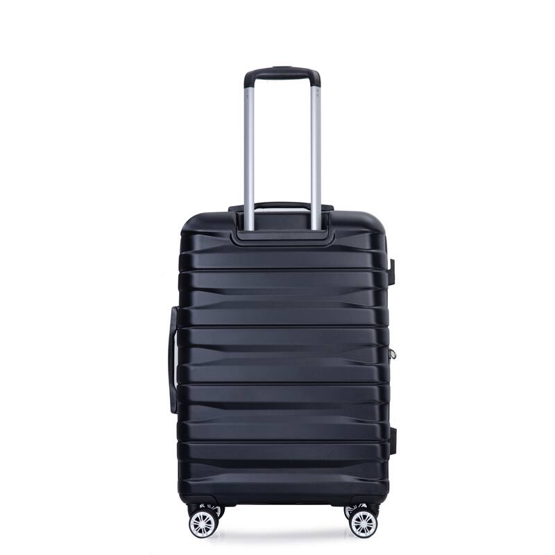 3 Piece Luggage Sets with Double Spinner Wheels and TSA Lock, Expandable Durable PC Hardside Lightweight Suitcase for Men Women