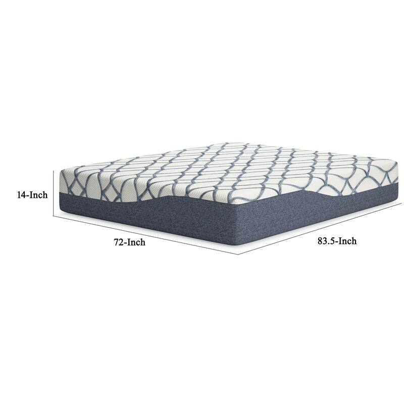 Himy California King Mattress, Response Memory Foam, 14 Inch Cooling
