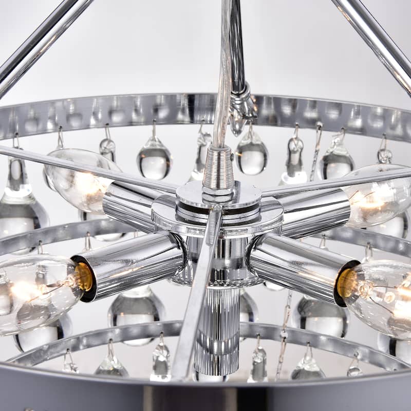 Acamar 5 Light Crystal Chandelier - S