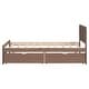 preview thumbnail 8 of 6, Twin Size Platform Bed Frame with Under-Bed Storage Drawers and Modern Clean Design