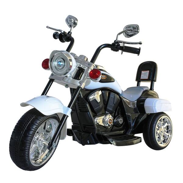 slide 1 of 1, 6V Chopper Style Ride on Trike White