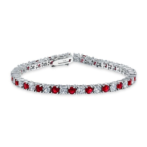 solitaire tennis bracelet