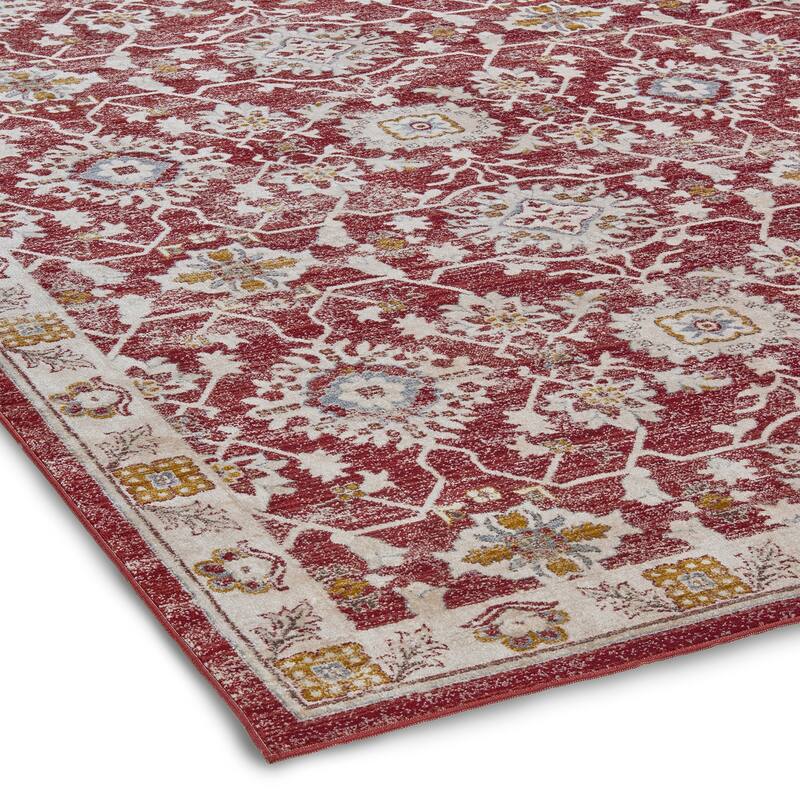 Gertmenian Hurston 3PC Traditional Medallion Area Rug Set, 2x7, 5x7, and 8x10 - 3PC Set