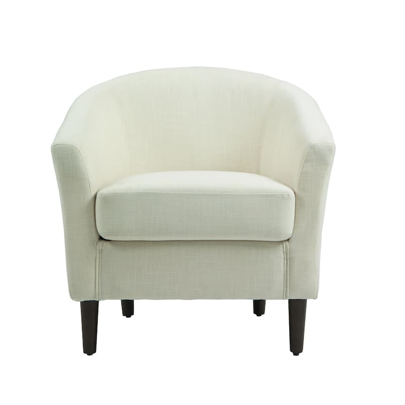 2 Set Modern Accent Chair Upholstered Barrel Chair