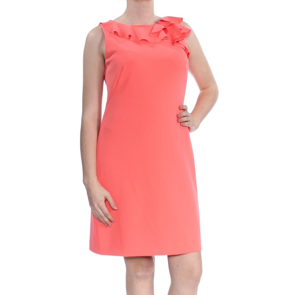 ralph lauren coral dress