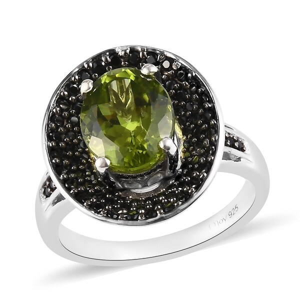 peridot and spinel jewelry