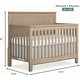 preview thumbnail 10 of 12, Evolur Oakley 5-in-1 Convertible Crib