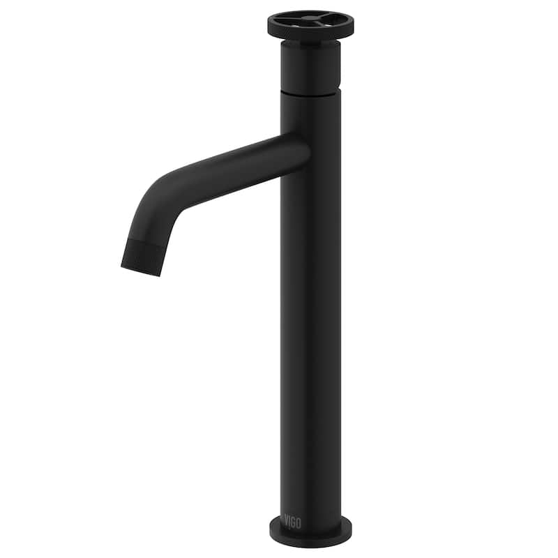 VIGO Cass 12" H Single Handle Single Hole Bathroom Vessel Faucet
