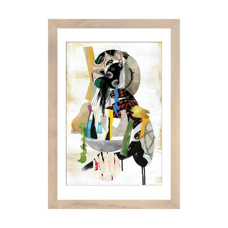 iCanvas "Fam Bam" by Nikki Chu - Natural - 24x16x1