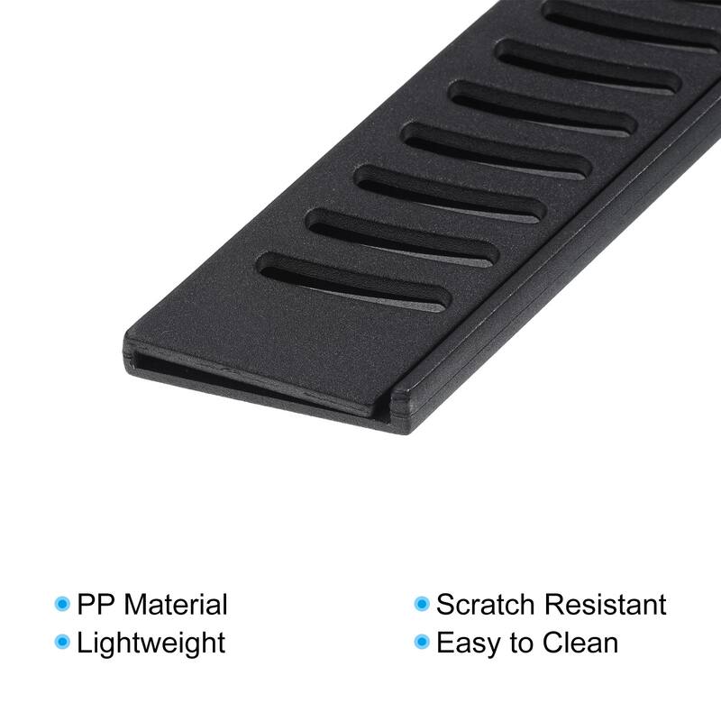 PP Safety Knife Cover Sleeves Blade Protector for 5" Utility Knife - Black