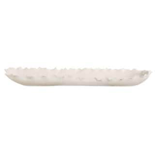 Uttermost Ripple Crest White Bowl
