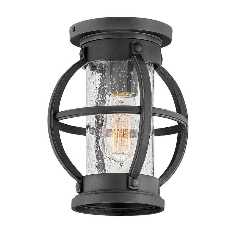 Hinkley Lighting Chatham 1 Light 8" Wide Coastal Elements Outdoor - Museum Black