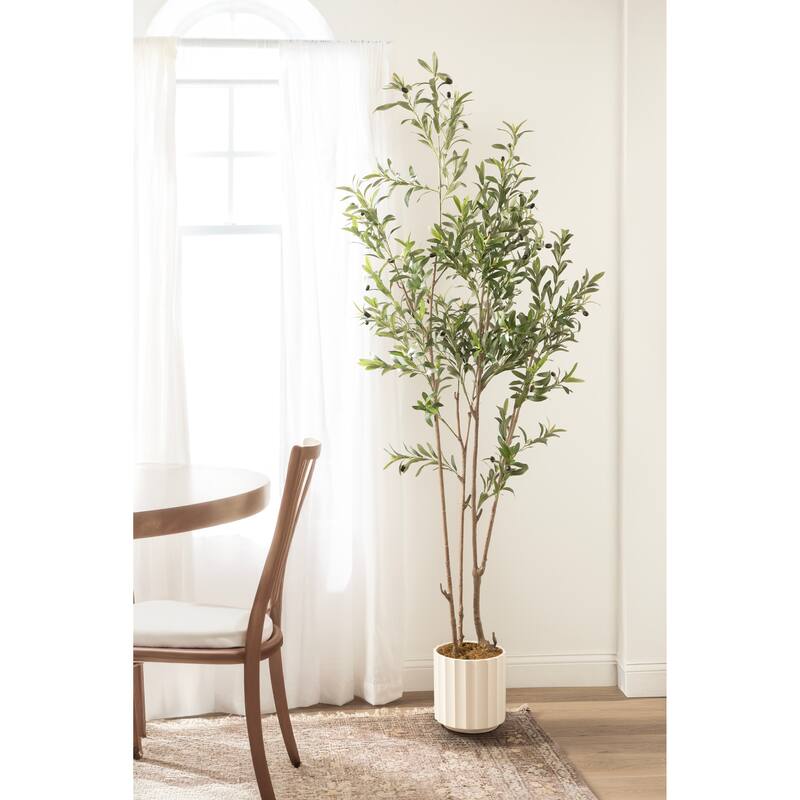 Kate and Laurel Oliveira Faux Olive Tree