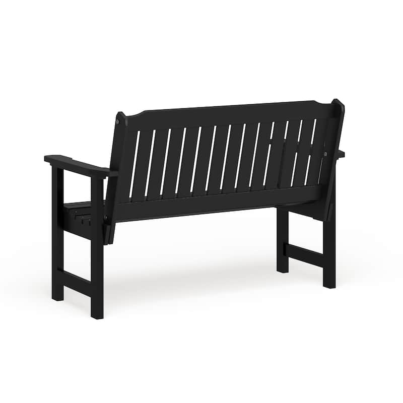 HIGHWOOD Lehigh 5-foot Eco-friendly Synthetic Wood Garden Bench