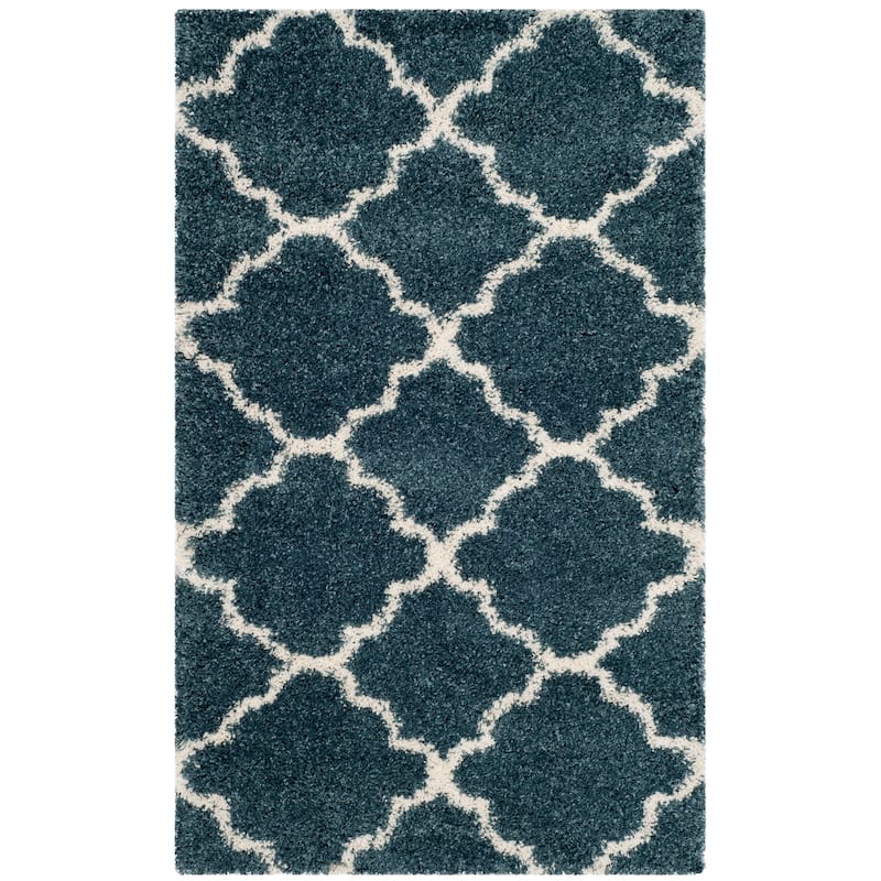 SAFAVIEH Hudson Shag Jeryl Glam Trellis 2-inch Area Rug