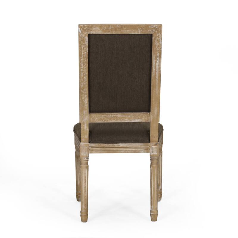 Regina Wood Upholstered Dining Chair by Christopher Knight Home