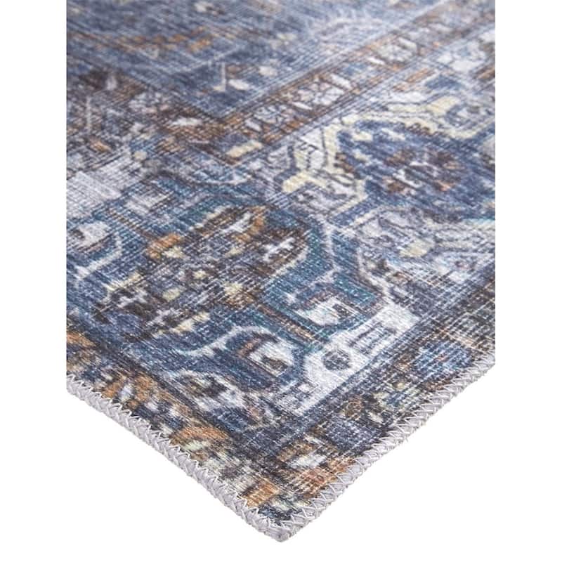 Grand Bazaar Prescott Machine Made Medallion Transitional Area Rug