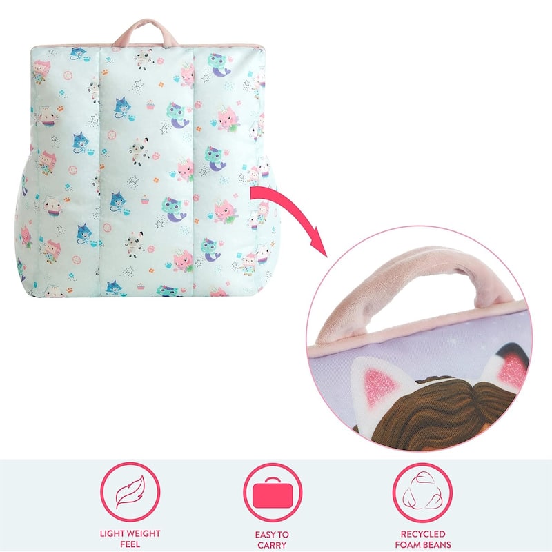 Gabby's Dollhouse Kids Bean Bag Chair