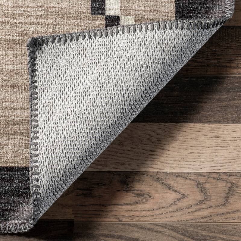 Nuloom Colbie SpinClean Tribal Machine Washable Area Rug