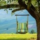 preview thumbnail 1 of 2, Magnolia Casual Swing Set 4 piece - Citrus Stripe w/ Citrus Stripe