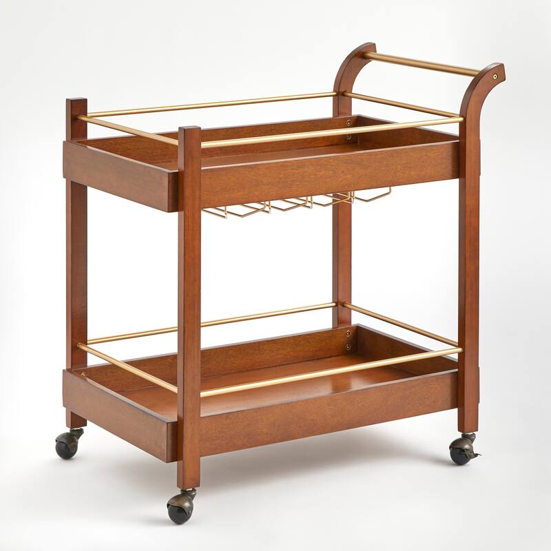 Simple Living Butler Rolling Bar Cart