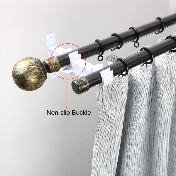 Shop Dorm Window Drapery Curtain Rod Stand Hanging Hook Wall