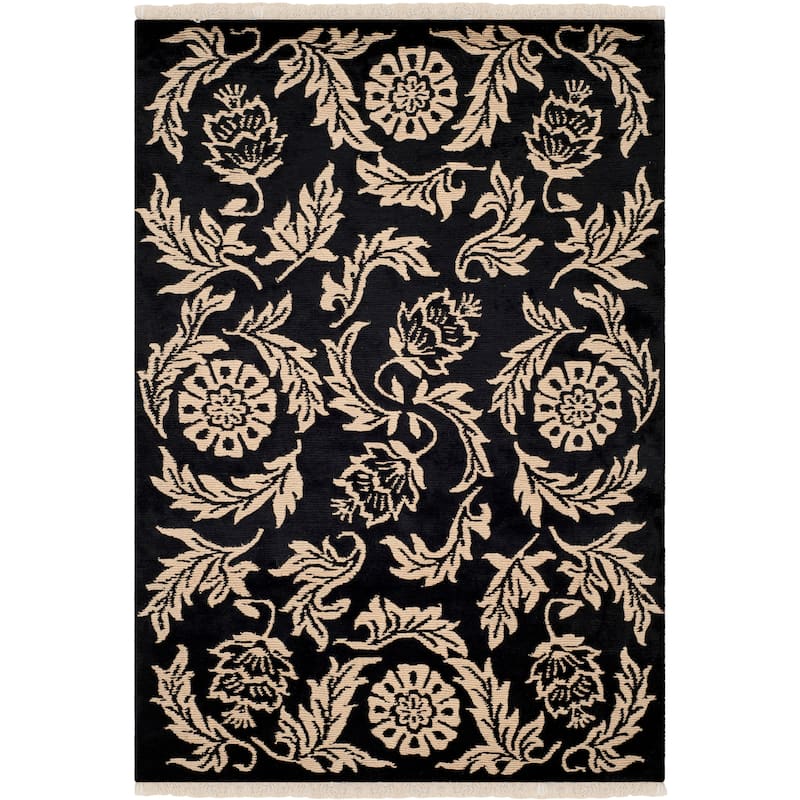 SAFAVIEH Couture Hand-knotted Tibetan Rosamarie Modern Wool Rug with