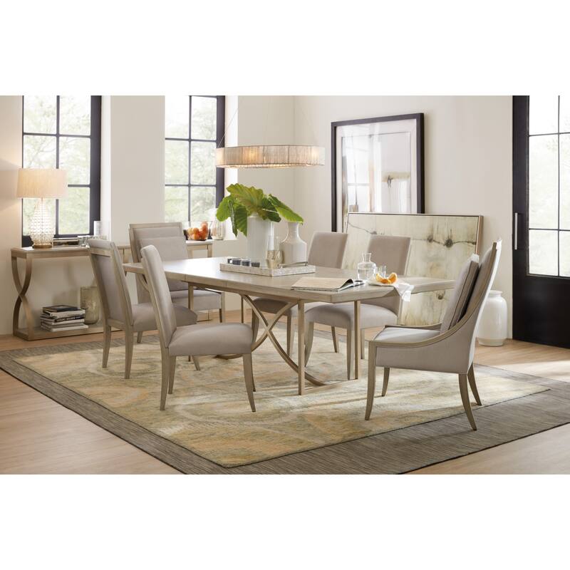 Hooker Furniture Elixir 80" to 100" Casual Modern Dining Table with