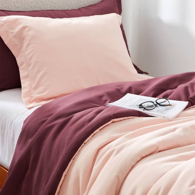 Dorm Haul® - Cozy College Comforter Set - Twin XL Reversible Bedding
